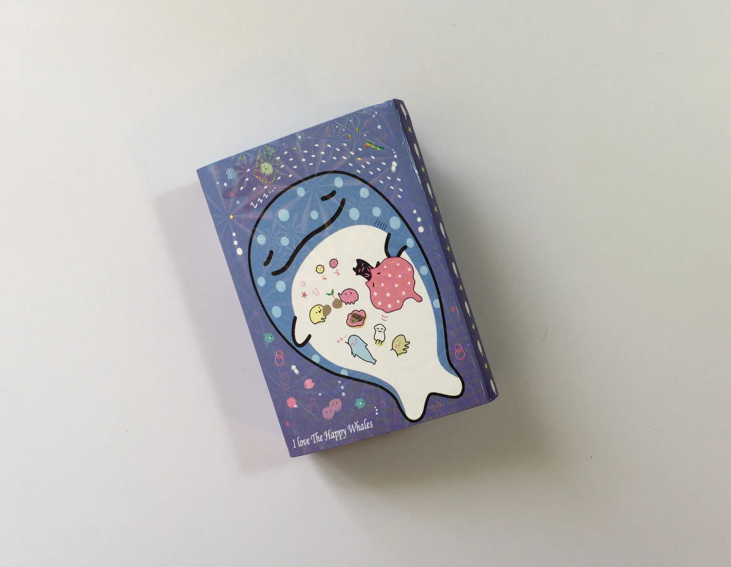 Jinbesan Sticky Notes Booklet - 4 different style to choose from - Kawaii Whale Stationery The Crafts and Glitter Shop