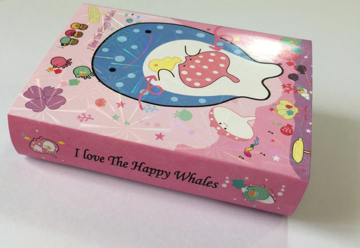 Jinbesan Sticky Notes Booklet - 4 different style to choose from - Kawaii Whale Stationery The Crafts and Glitter Shop