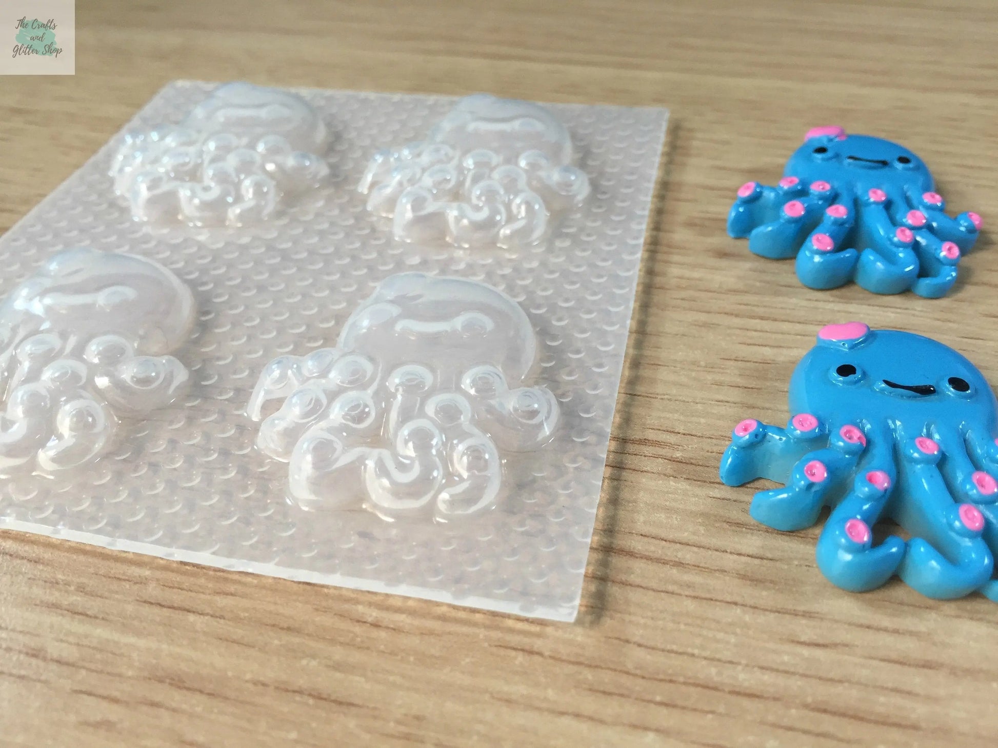 Kawaii Octopus Plastic Mold
