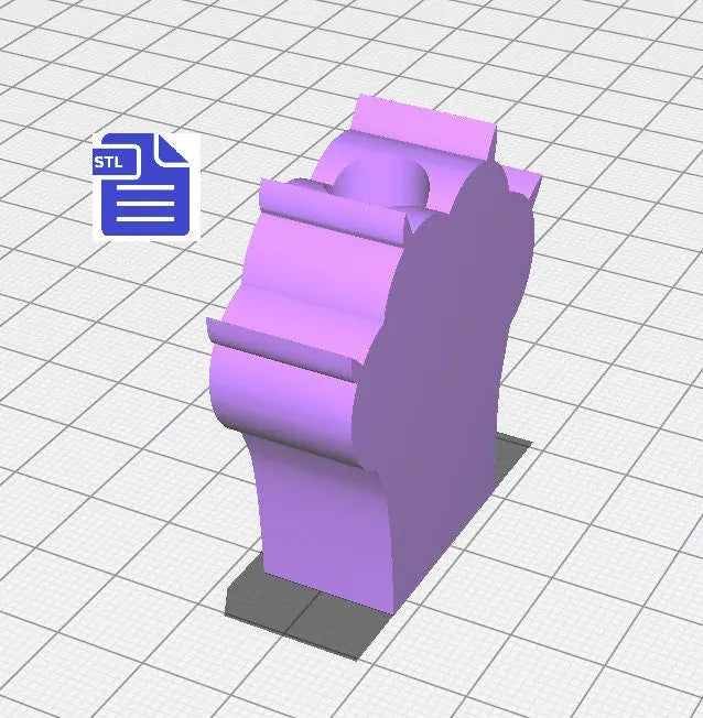 Kitten Paw Straw Topper STL File - for 3D printing - FILE ONLY - Instant Digital Download