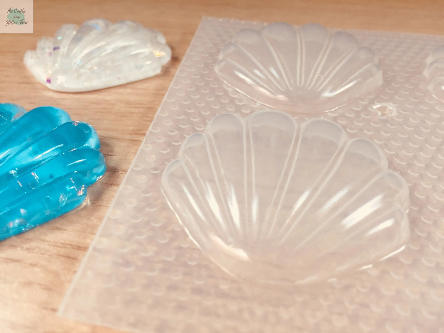Large Bubble Seashell Mold The Crafts and Glitter Shop