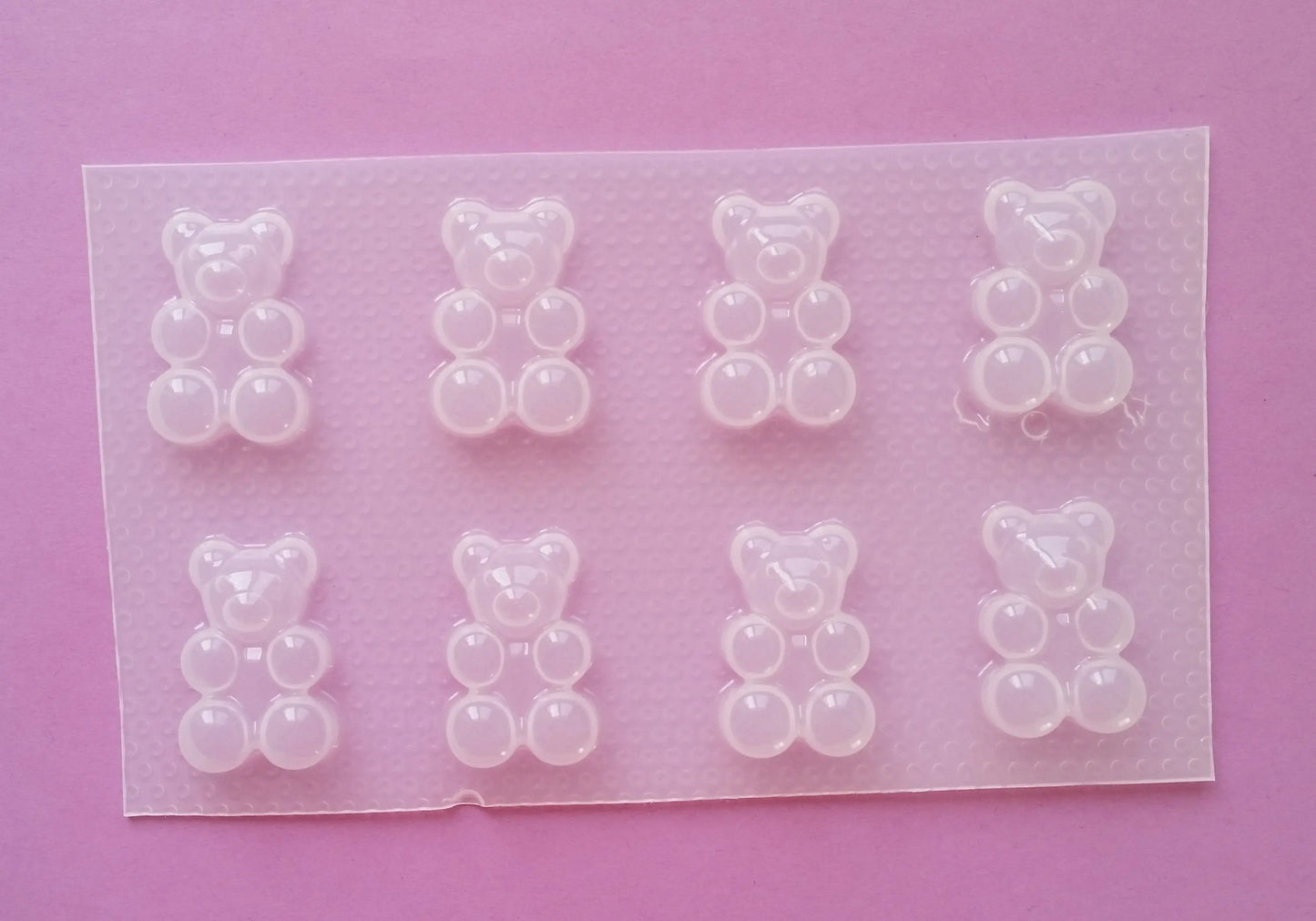 Large Gummy Bear Plastic Mold