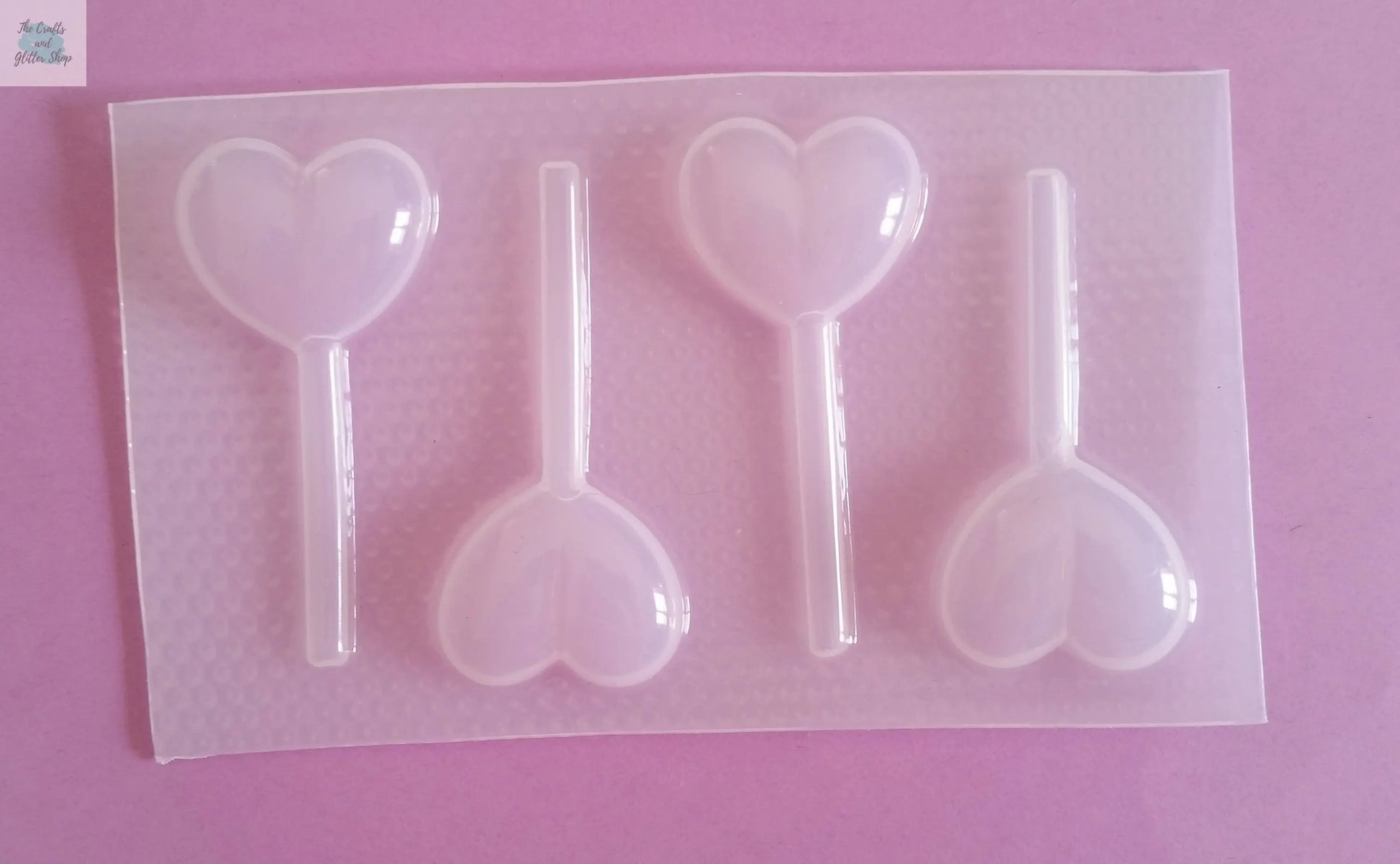 Large Heart Fairy Wand Plastic Mold