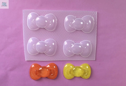 Large Kawaii Bow Plastic Mold