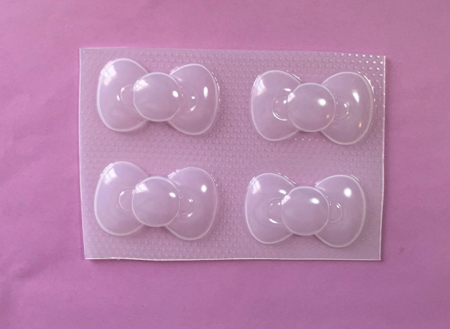 Large Kawaii Bow Plastic Mold