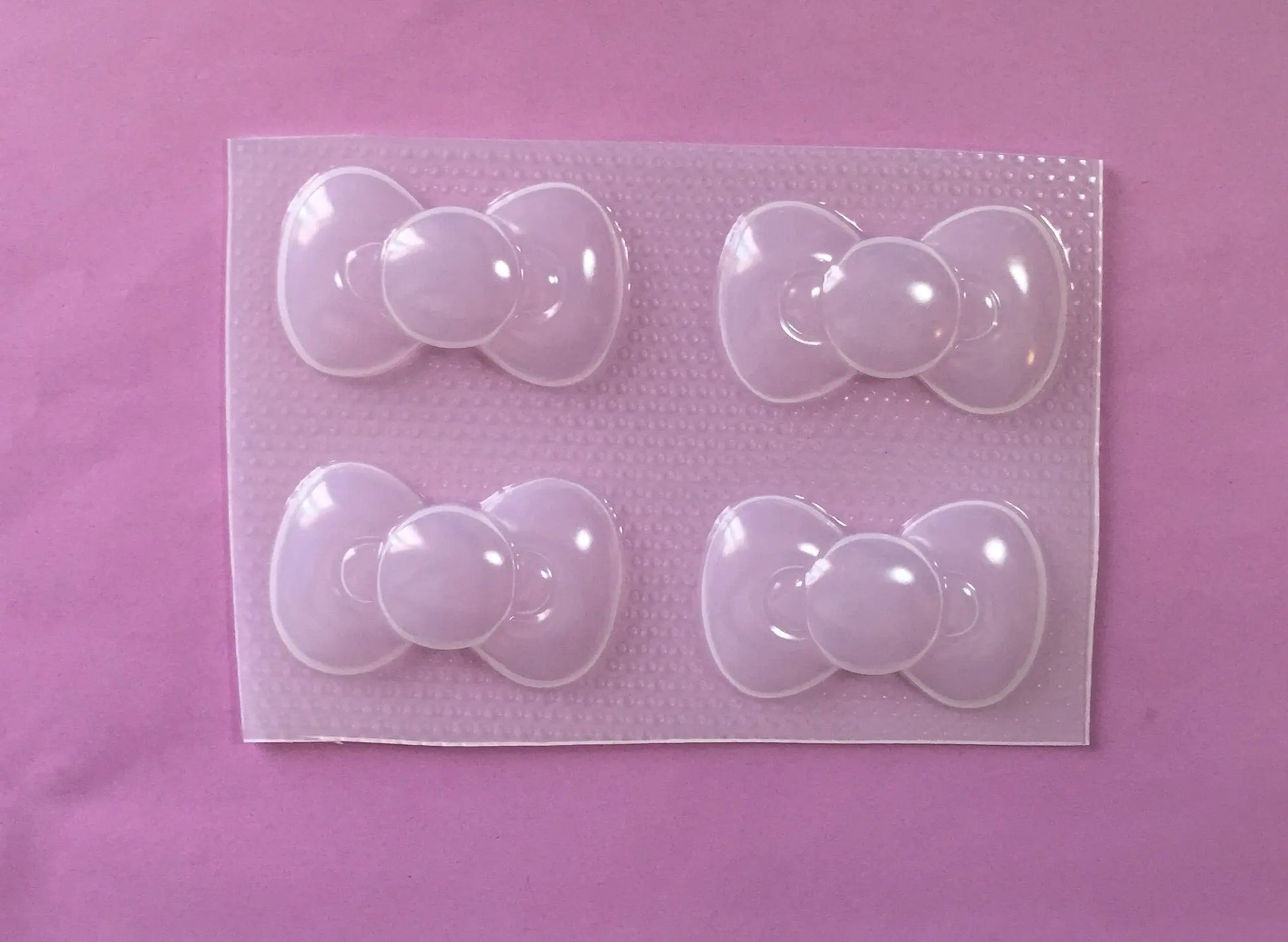 Large Kawaii Bow Plastic Mold