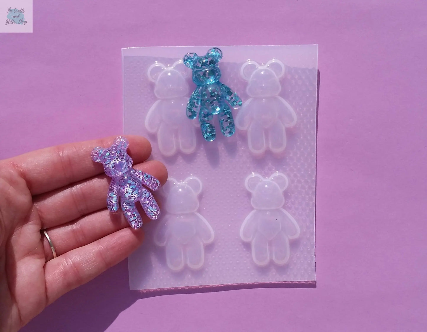Large Teddy Bear Mold The Crafts and Glitter Shop