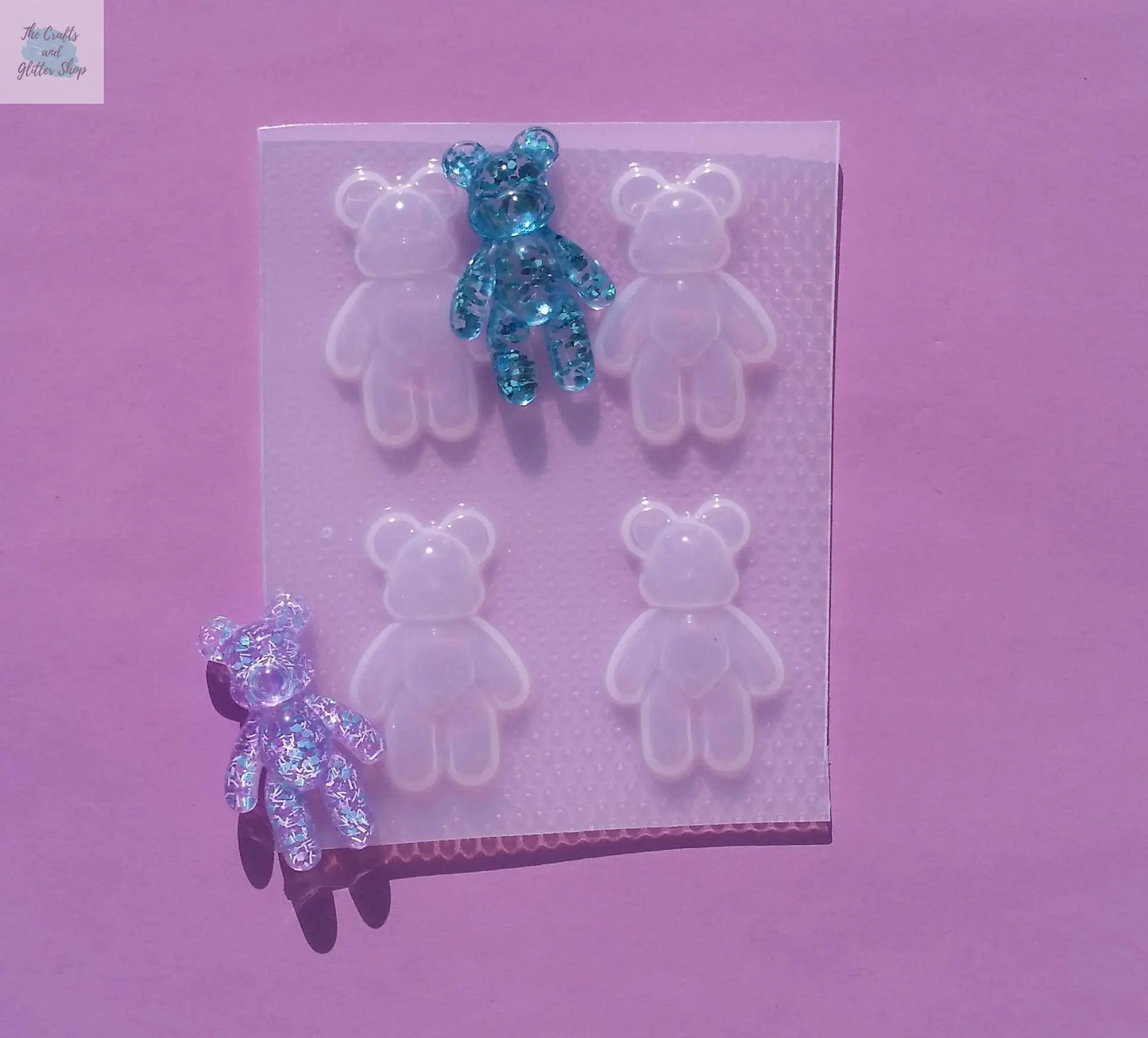 Large Teddy Bear Mold The Crafts and Glitter Shop