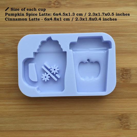 Latte Cups Silicone Mold