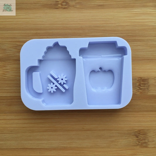 Latte Cups Silicone Mold