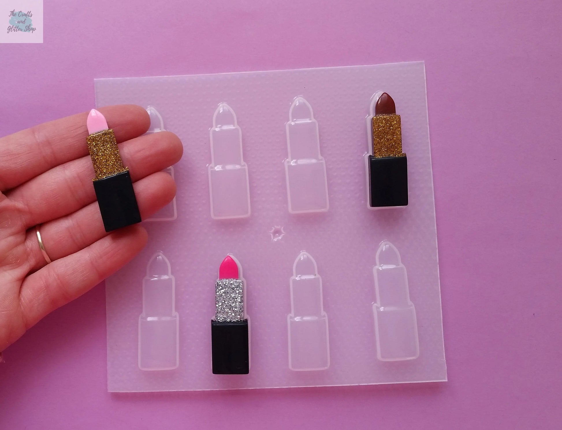 Lipstick Plastic Mold The Crafts and Glitter Shop