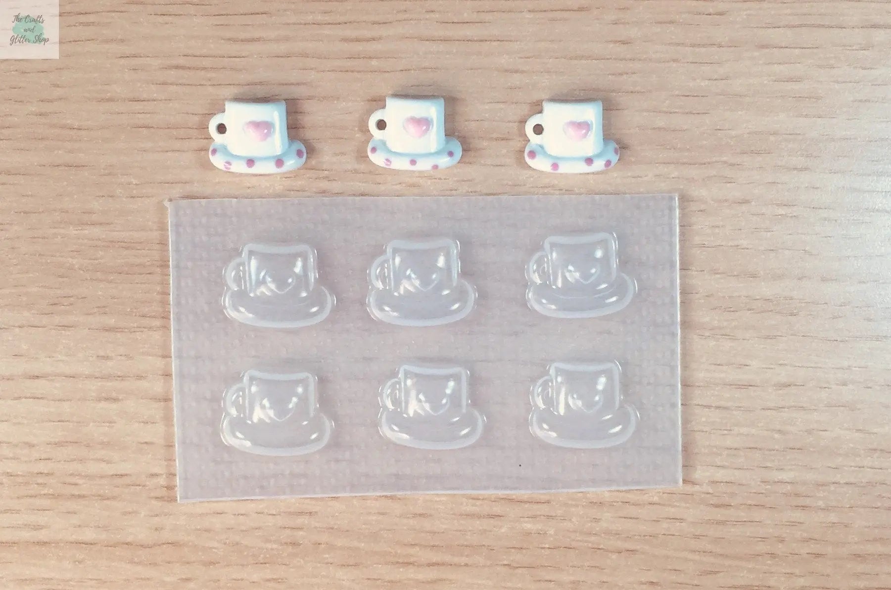 Little Teacup and Saucer Plastic Mold