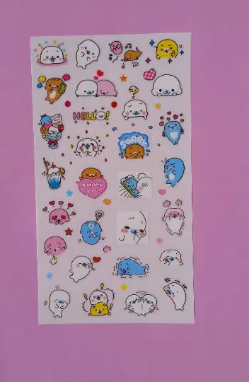 Mamegoma Stickers - 6 sheets The Crafts and Glitter Shop