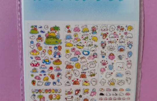 Mamegoma Stickers - 6 sheets The Crafts and Glitter Shop