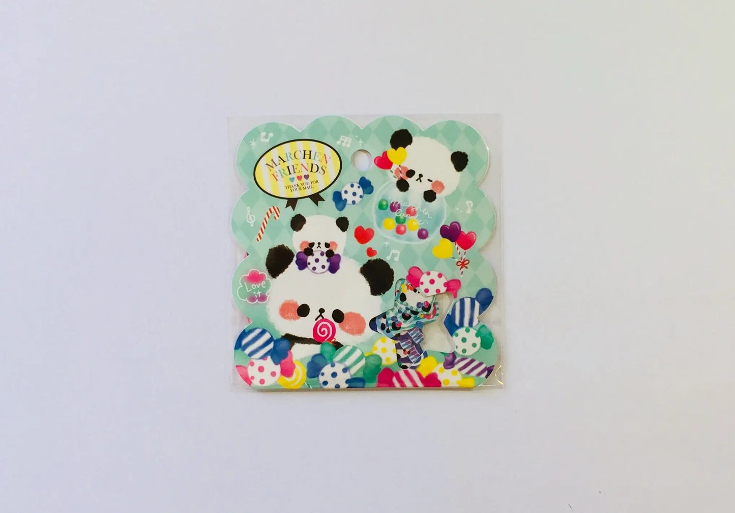 Marchen Friends Sticker Flakes - 50 pieces - Kawaii Panda Stickers The Crafts and Glitter Shop
