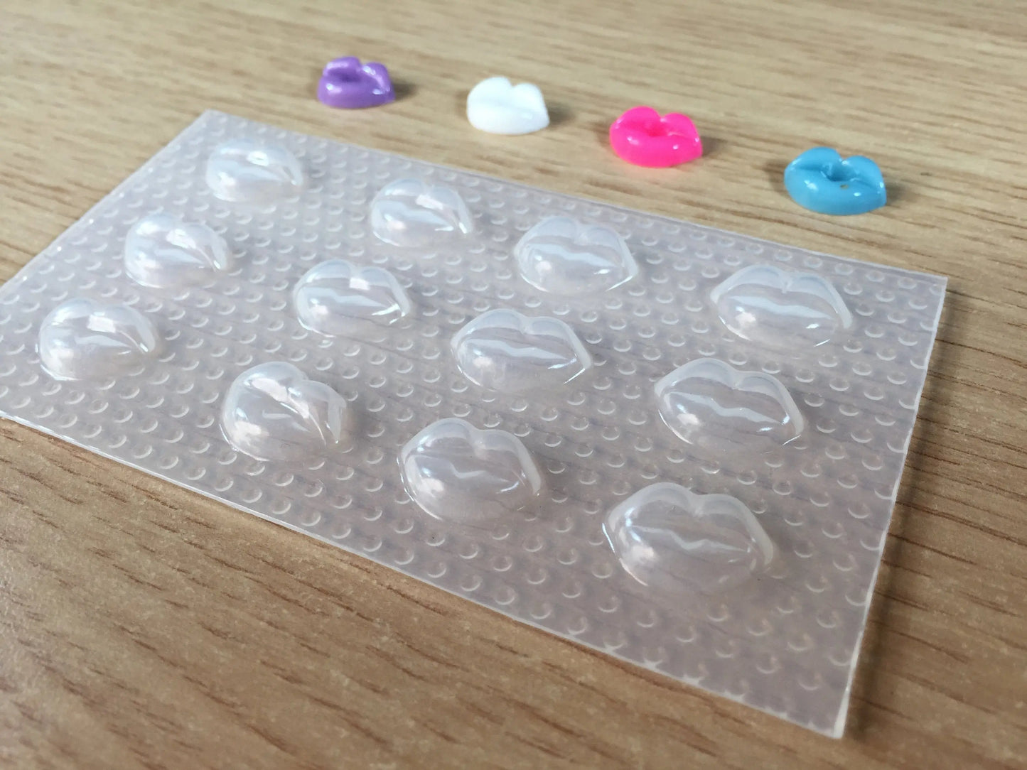 Miniature Lips Plastic Mold