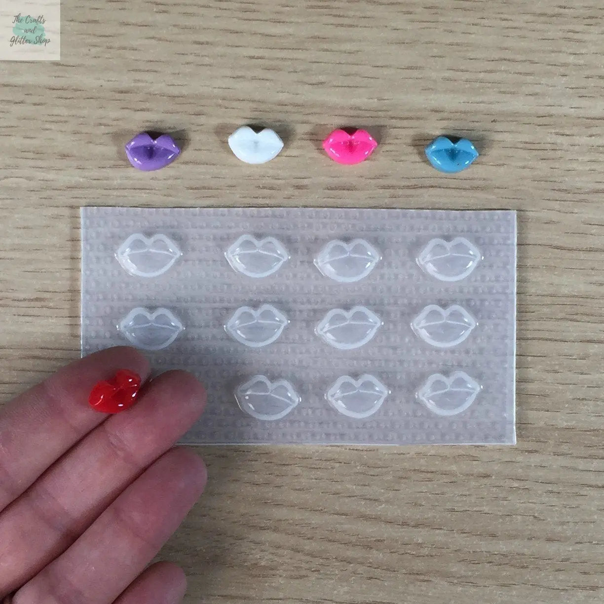 Miniature Lips Plastic Mold