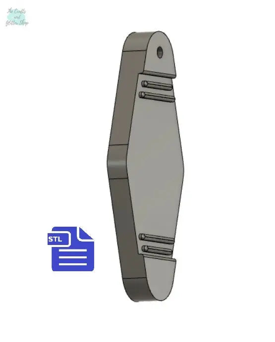Motel Tag STL File - for 3D printing - FILE ONLY - The Crafts and Glitter Shop