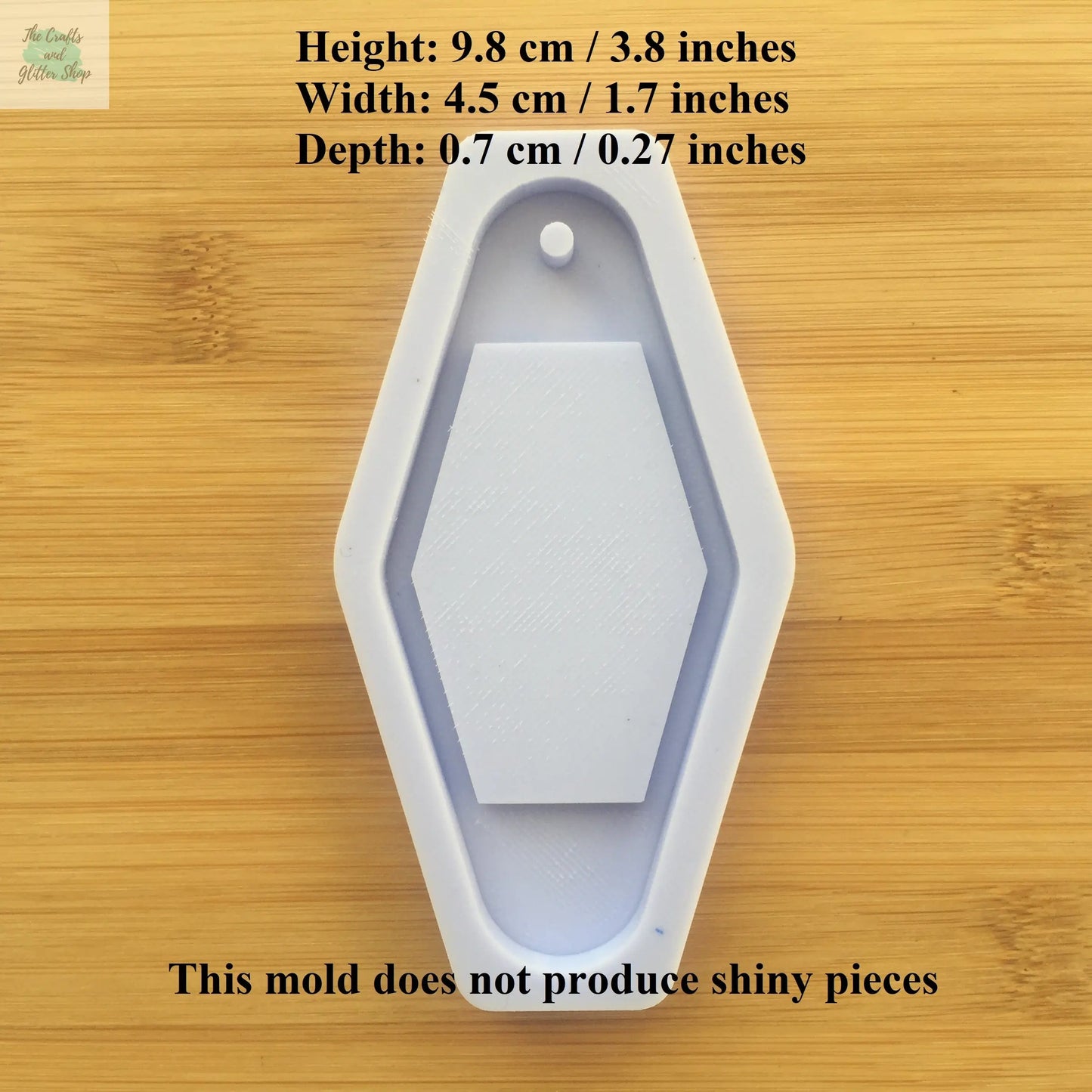 Motel Tag Shaker Silicone Mold The Crafts and Glitter Shop