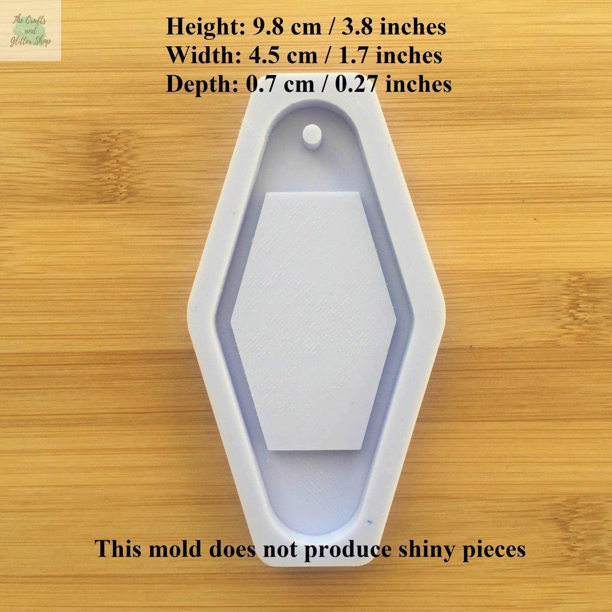 Motel Tag Shaker Silicone Mold The Crafts and Glitter Shop