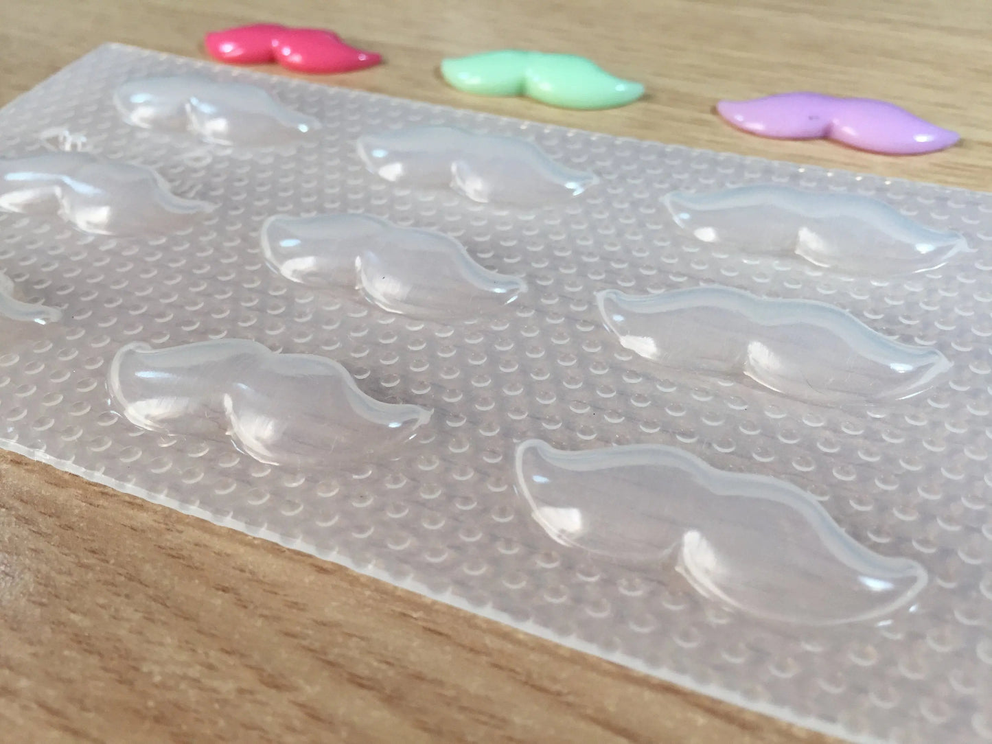 Mustache Plastic Mold The Crafts and Glitter Shop