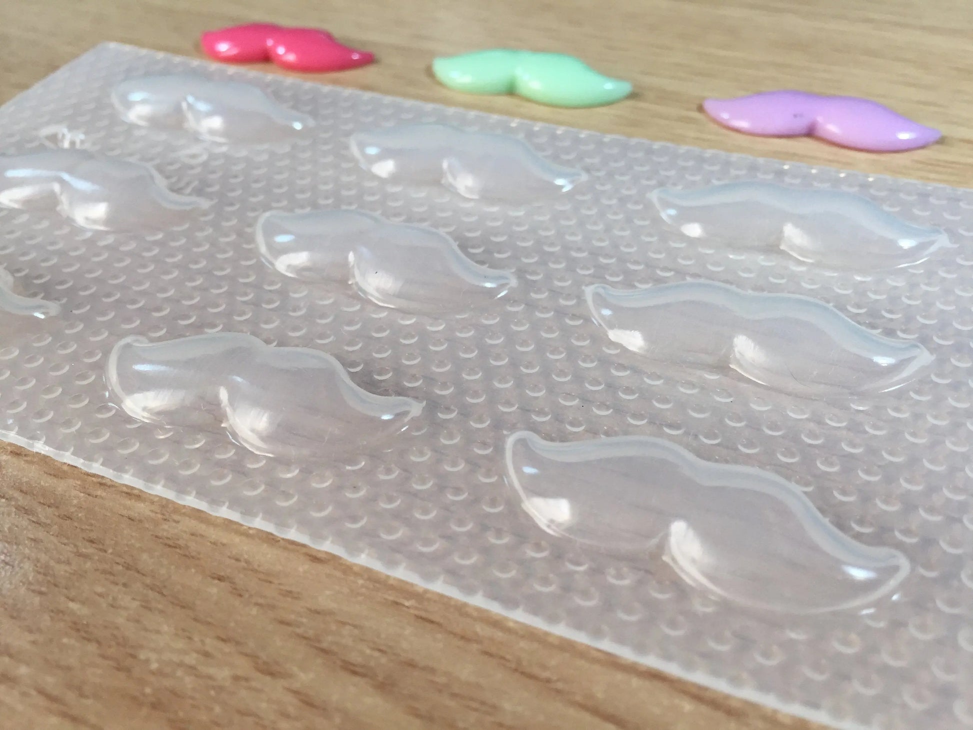 Mustache Plastic Mold The Crafts and Glitter Shop