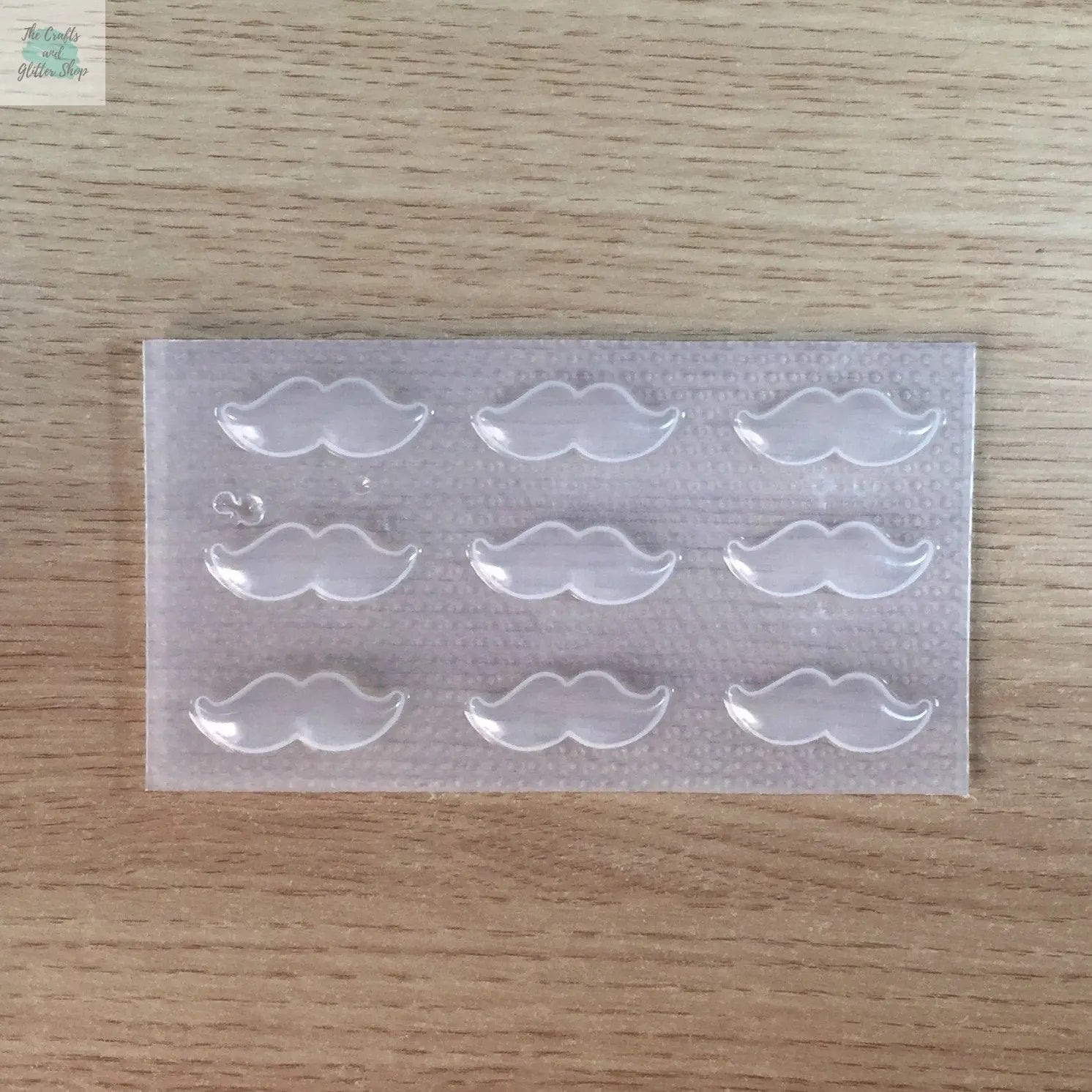 Mustache Plastic Mold The Crafts and Glitter Shop