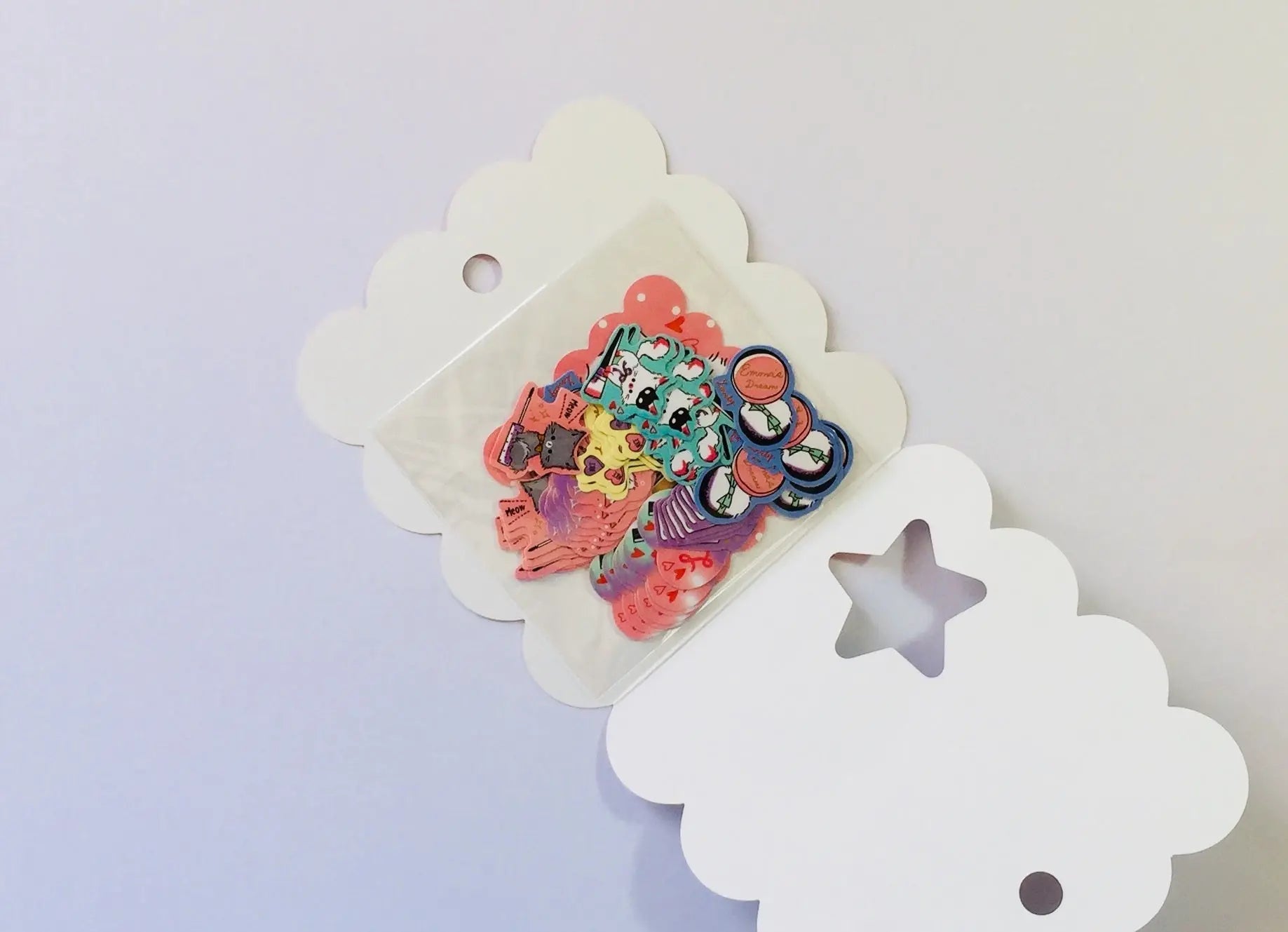 My Little Meow Sticker Flakes - 50 pieces - Kawaii Stickers - Loose stickers The Crafts and Glitter Shop