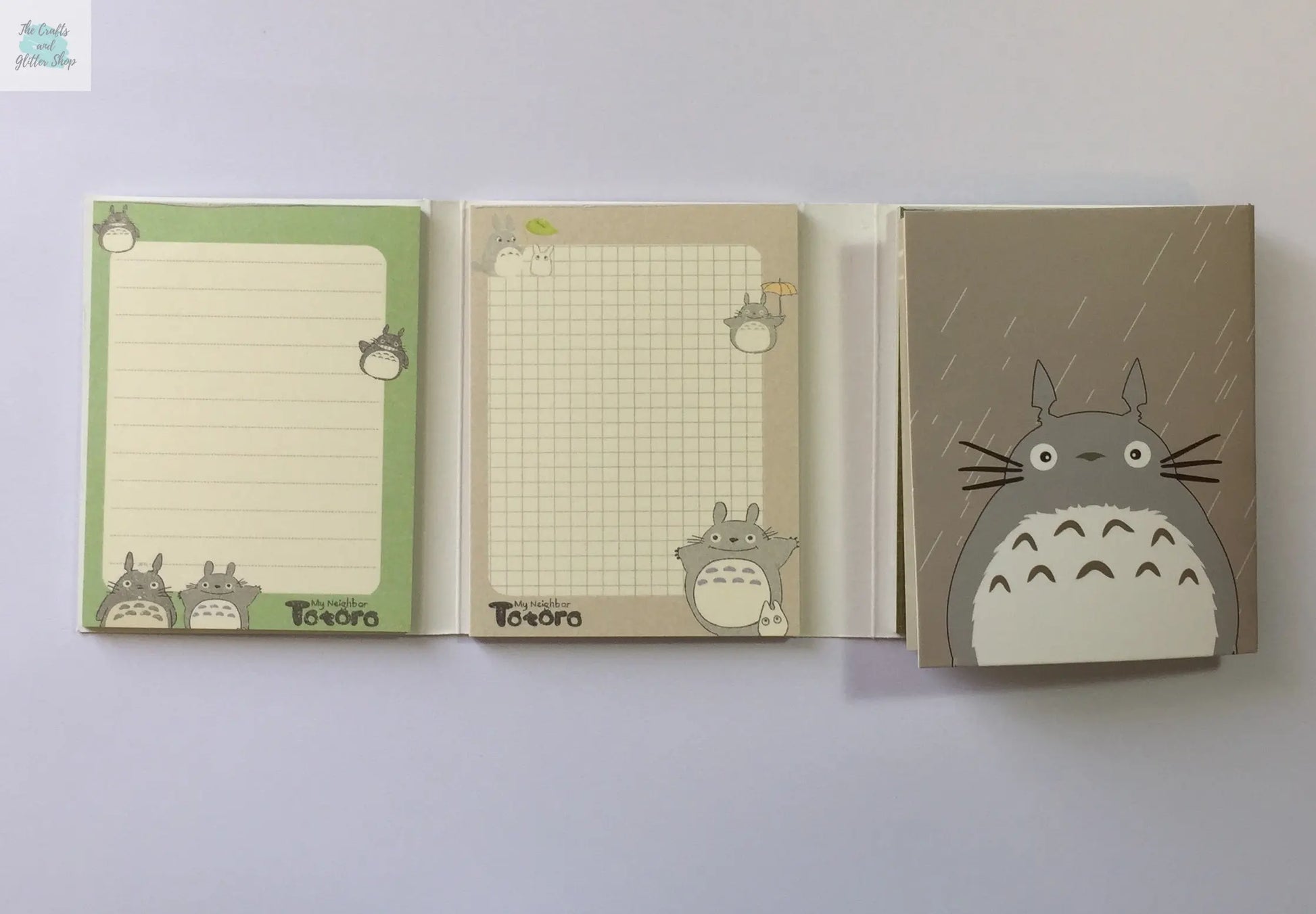 My Neighbor Totoro Sticky Notes Booklet - choose from 4 designs The Crafts and Glitter Shop