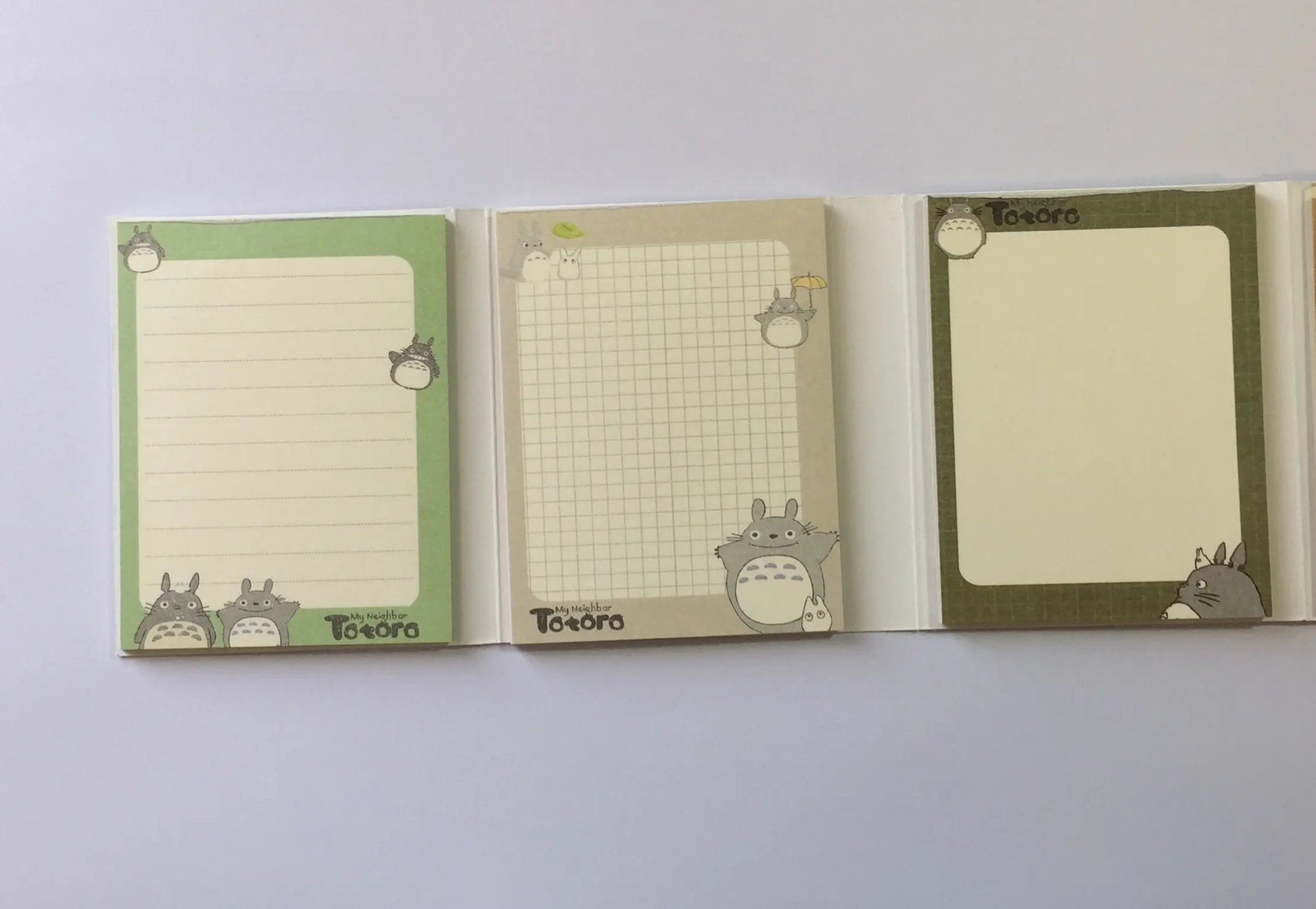 My Neighbor Totoro Sticky Notes Booklet - choose from 4 designs The Crafts and Glitter Shop