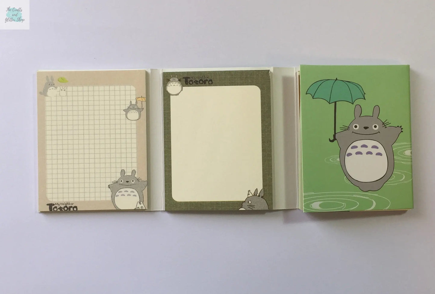 My Neighbor Totoro Sticky Notes Booklet - choose from 4 designs The Crafts and Glitter Shop