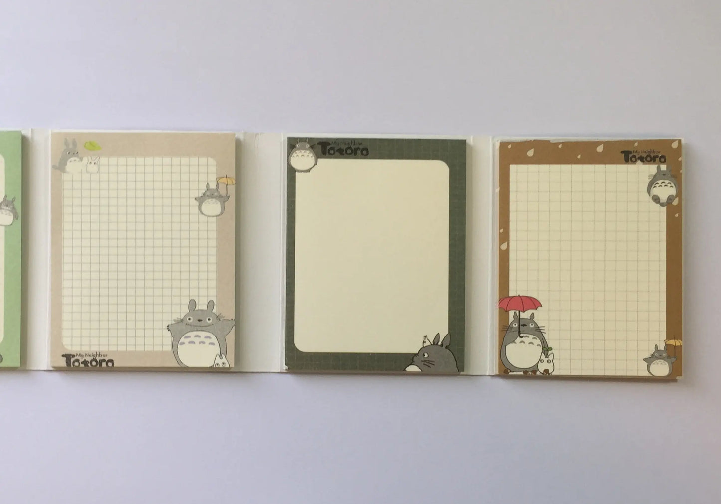 My Neighbor Totoro Sticky Notes Booklet - choose from 4 designs The Crafts and Glitter Shop