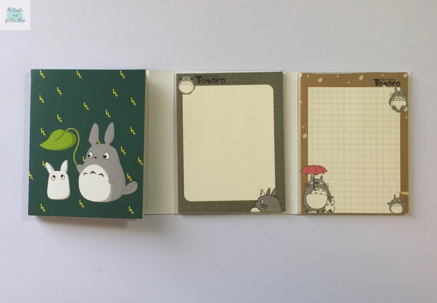 My Neighbor Totoro Sticky Notes Booklet - choose from 4 designs The Crafts and Glitter Shop