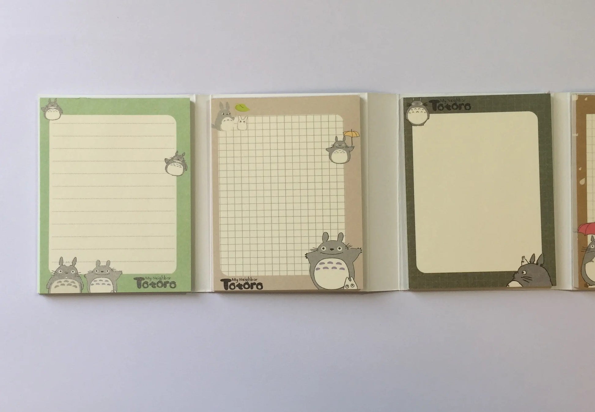 My Neighbor Totoro Sticky Notes Booklet - choose from 4 designs The Crafts and Glitter Shop