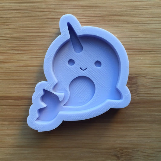 Narwhal Silicone Mold The Crafts and Glitter Shop