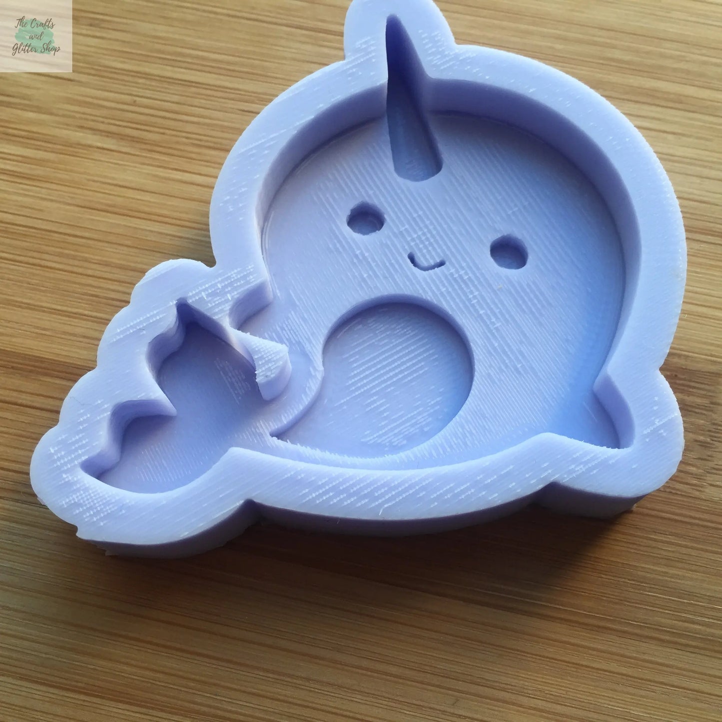 Narwhal Silicone Mold The Crafts and Glitter Shop
