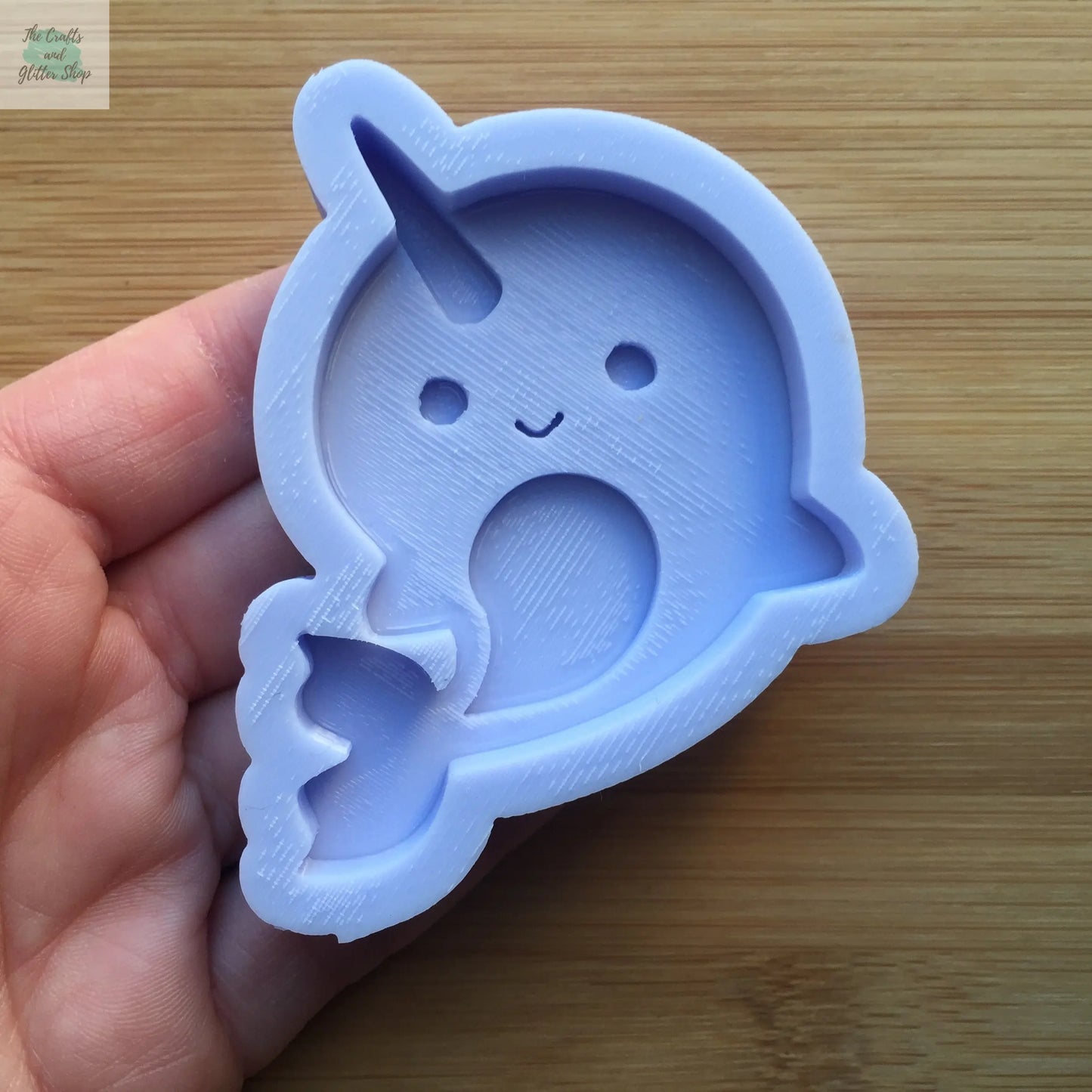 Narwhal Silicone Mold The Crafts and Glitter Shop