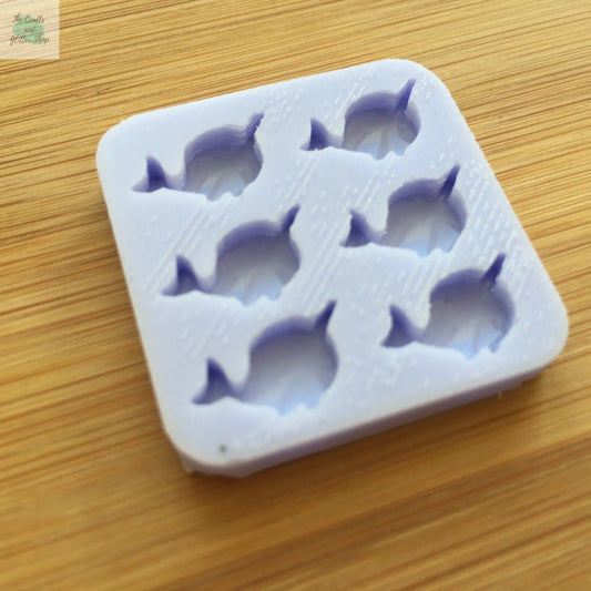 Narwhal Silicone Mold The Crafts and Glitter Shop
