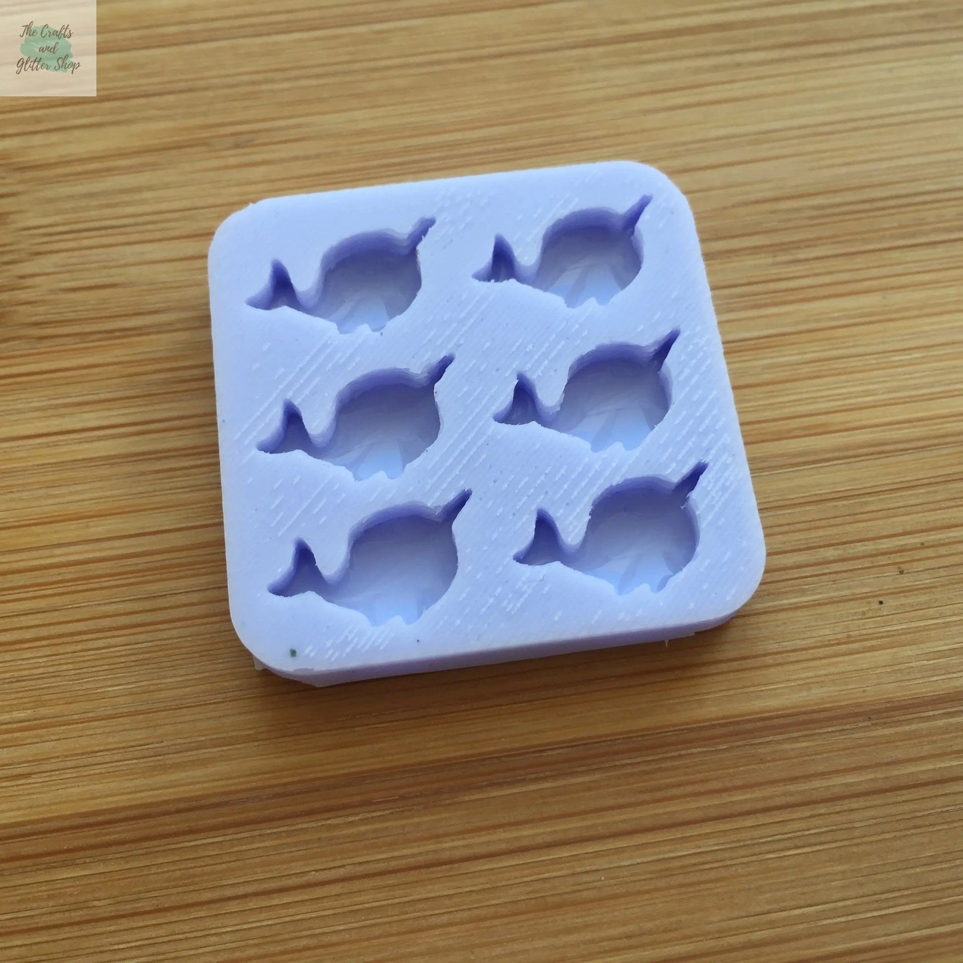 Narwhal Silicone Mold The Crafts and Glitter Shop