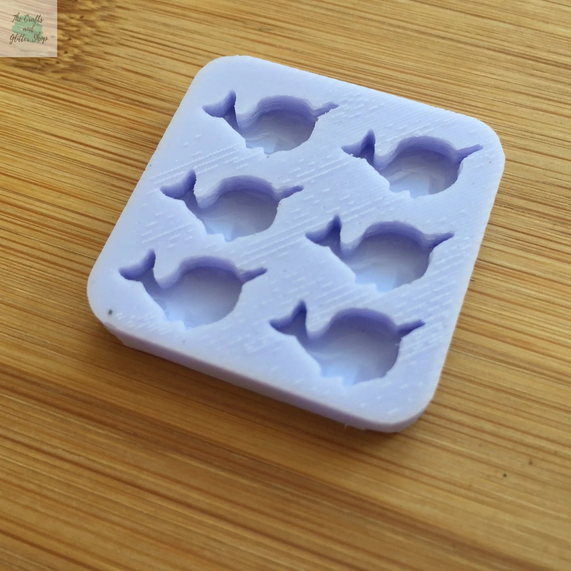 Narwhal Silicone Mold The Crafts and Glitter Shop