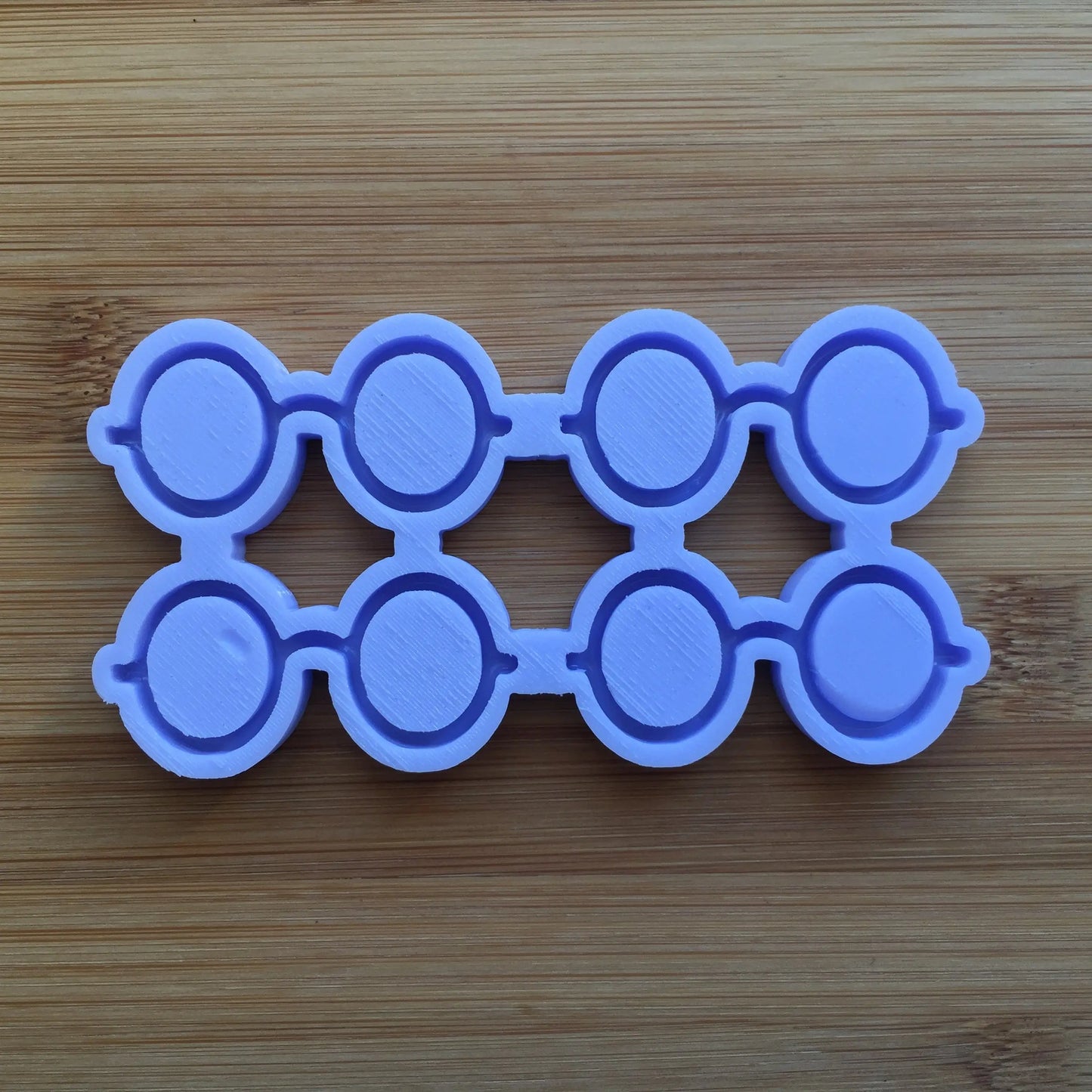 Nerdy Glasses Outline Silicone Mold