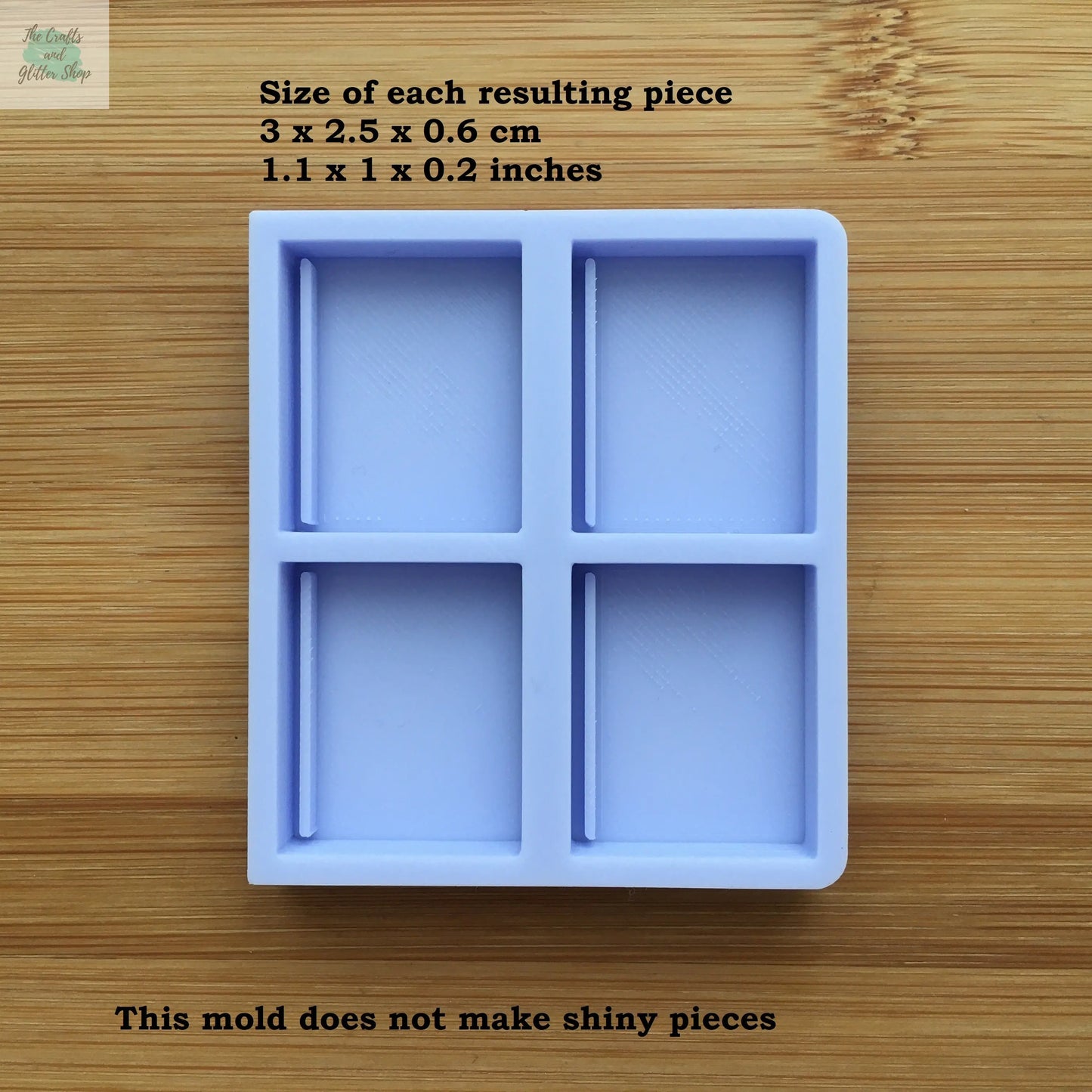 Nerdy Glasses & Book Silicone Mold - The Crafts and Glitter Shop