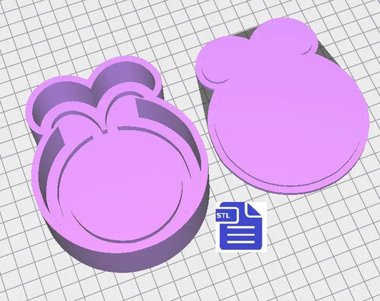 Ostara Bath Bomb Mold STL File - for 3D printing - FILE ONLY Ostara Sign Bath Bomb Press - Shower Steamer Mould - The Crafts and Glitter Shop