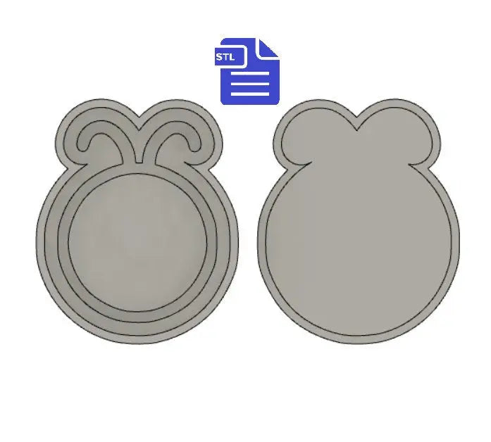 Ostara Bath Bomb Mold STL File - for 3D printing - FILE ONLY Ostara Sign Bath Bomb Press - Shower Steamer Mould - The Crafts and Glitter Shop
