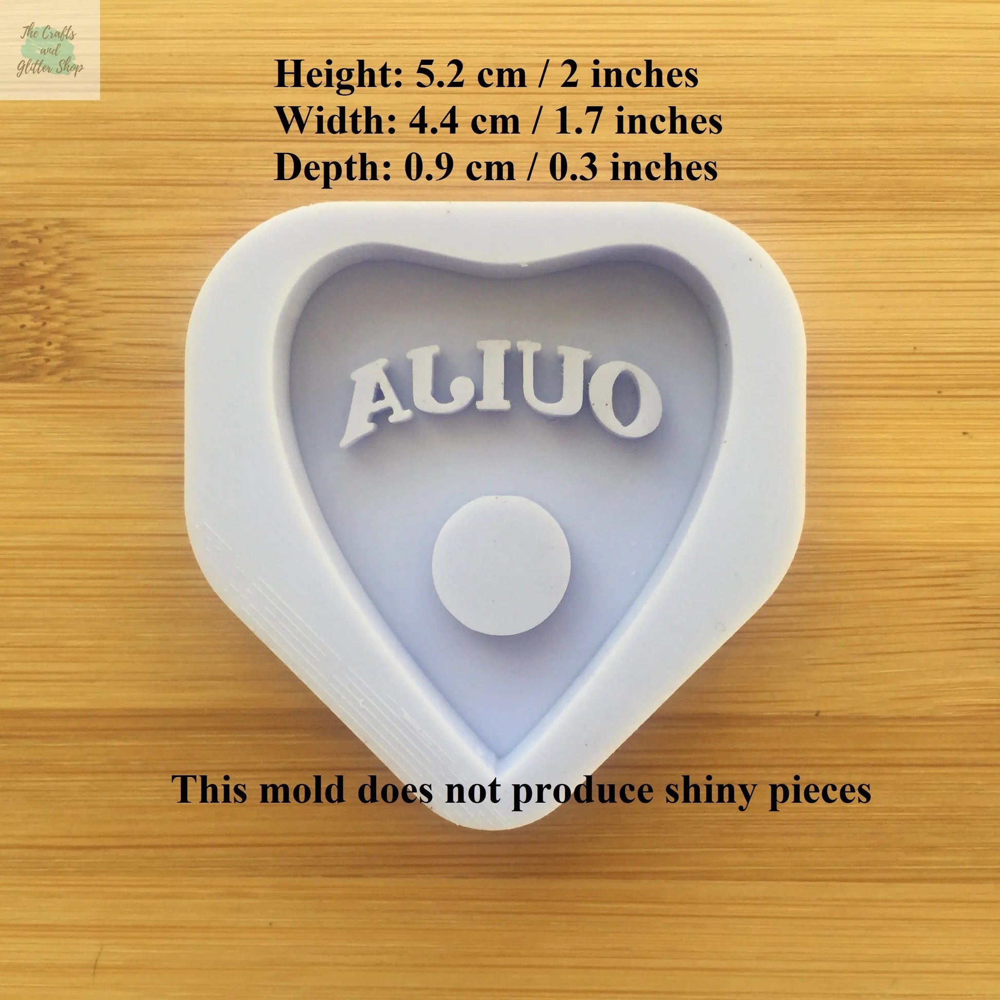Ouija Planchette Silicone Mold The Crafts and Glitter Shop