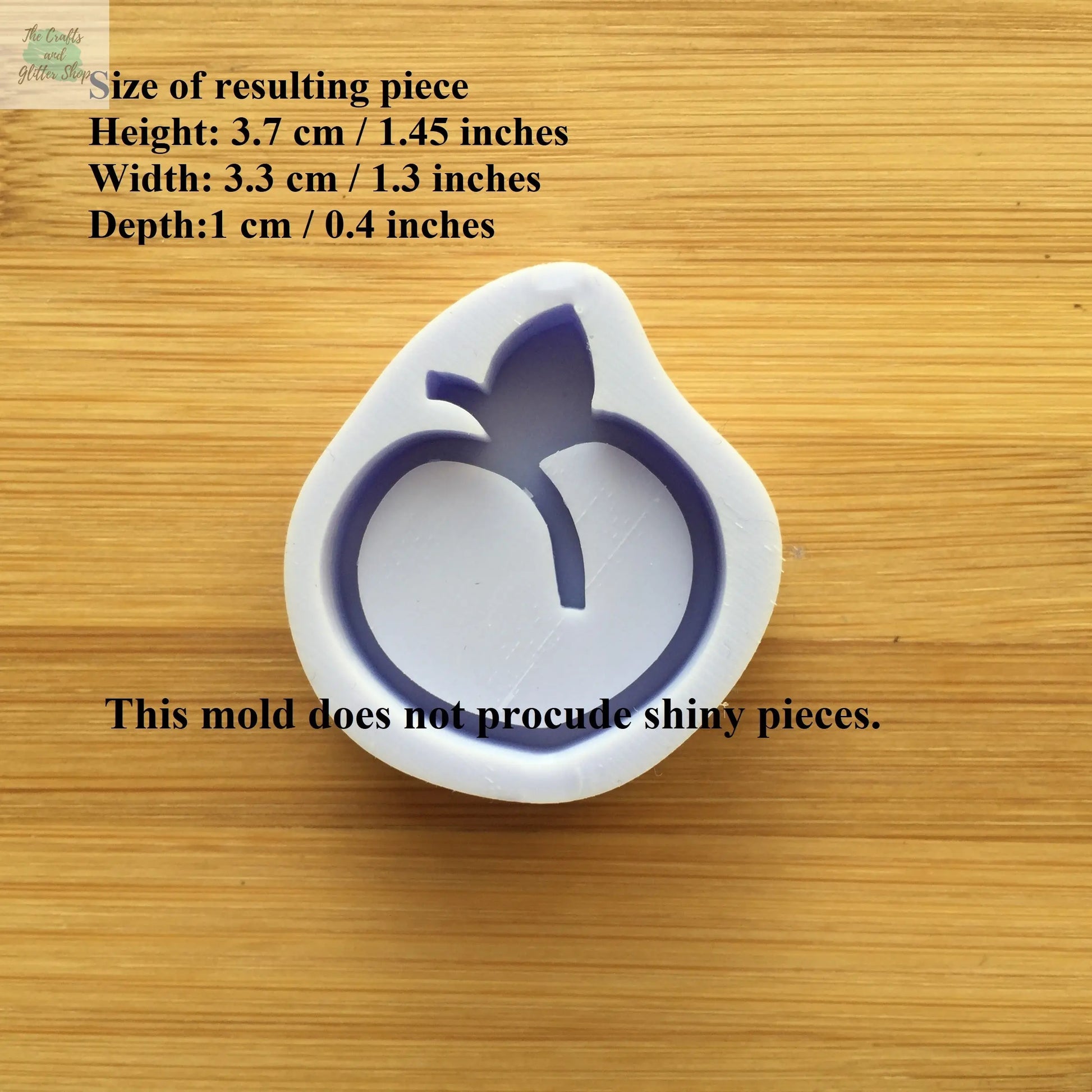 Peach Shaker Silicone Mold The Crafts and Glitter Shop