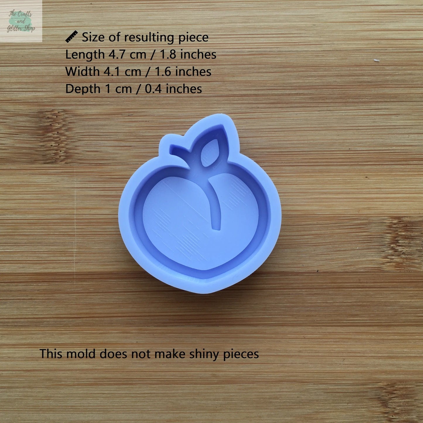 Peach Silicone Mold - The Crafts and Glitter Shop