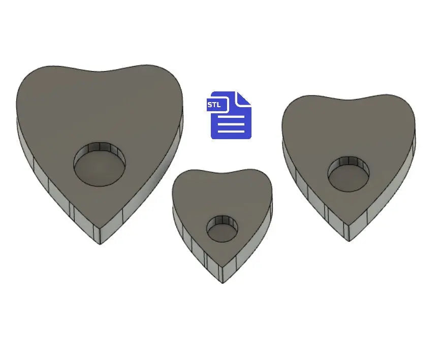 Planchette STL File - for 3D printing - FILE ONLY - The Crafts and Glitter Shop