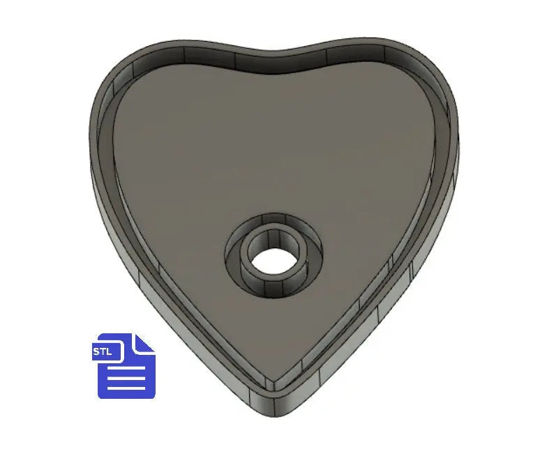 Planchette STL File - for 3D printing - FILE ONLY - with tray to make your own silicone molds - diy freshies mold