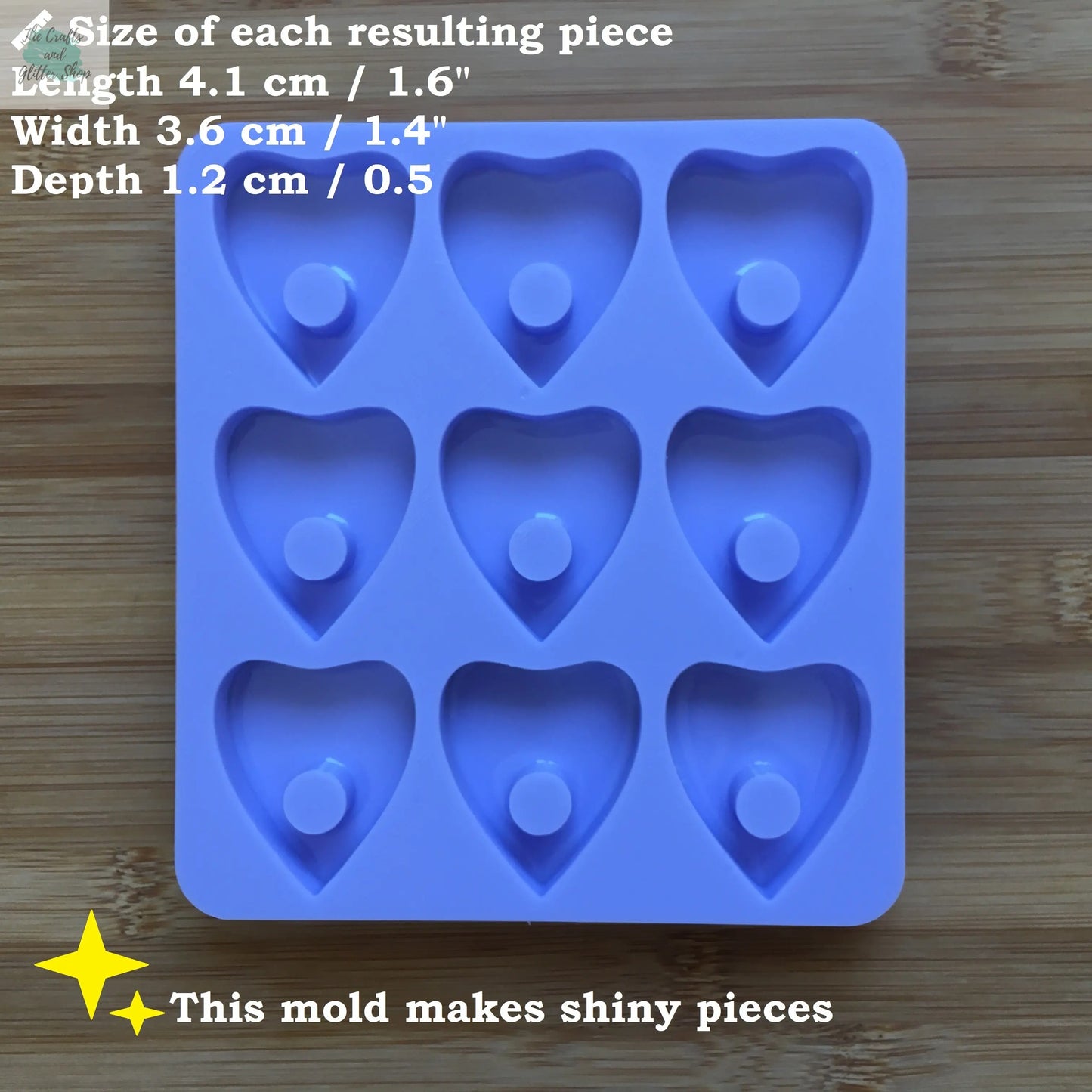 Planchette Silicone Mold - The Crafts and Glitter Shop